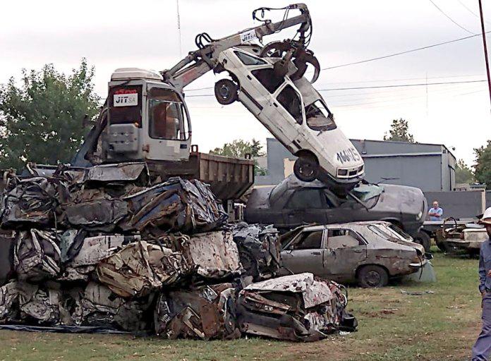 Compactación vehículos