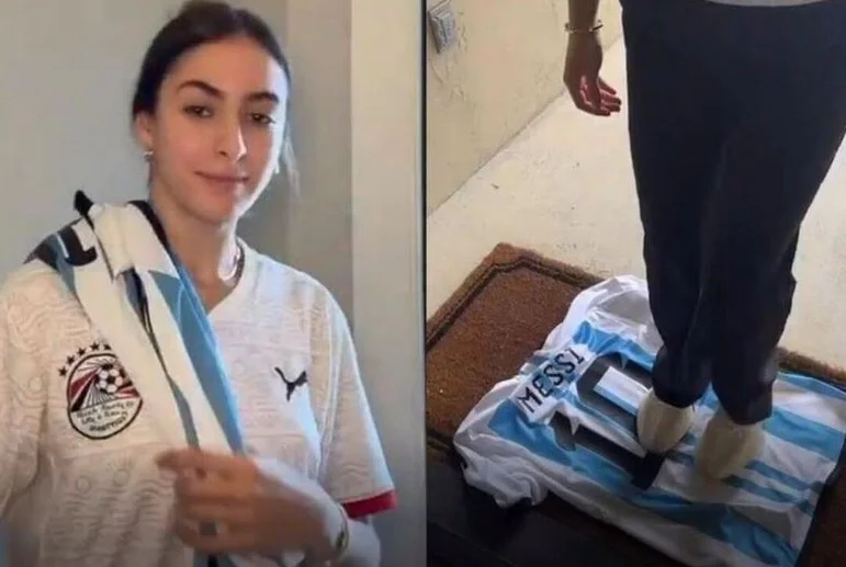 EGIPCIA CAMISETA ARGENTINA PISO 2