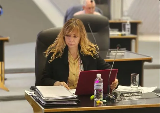 Sandra Fonseca en legislatura