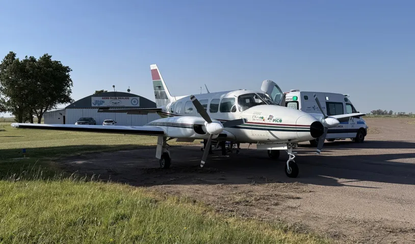 avion ambulancia 3 FILE