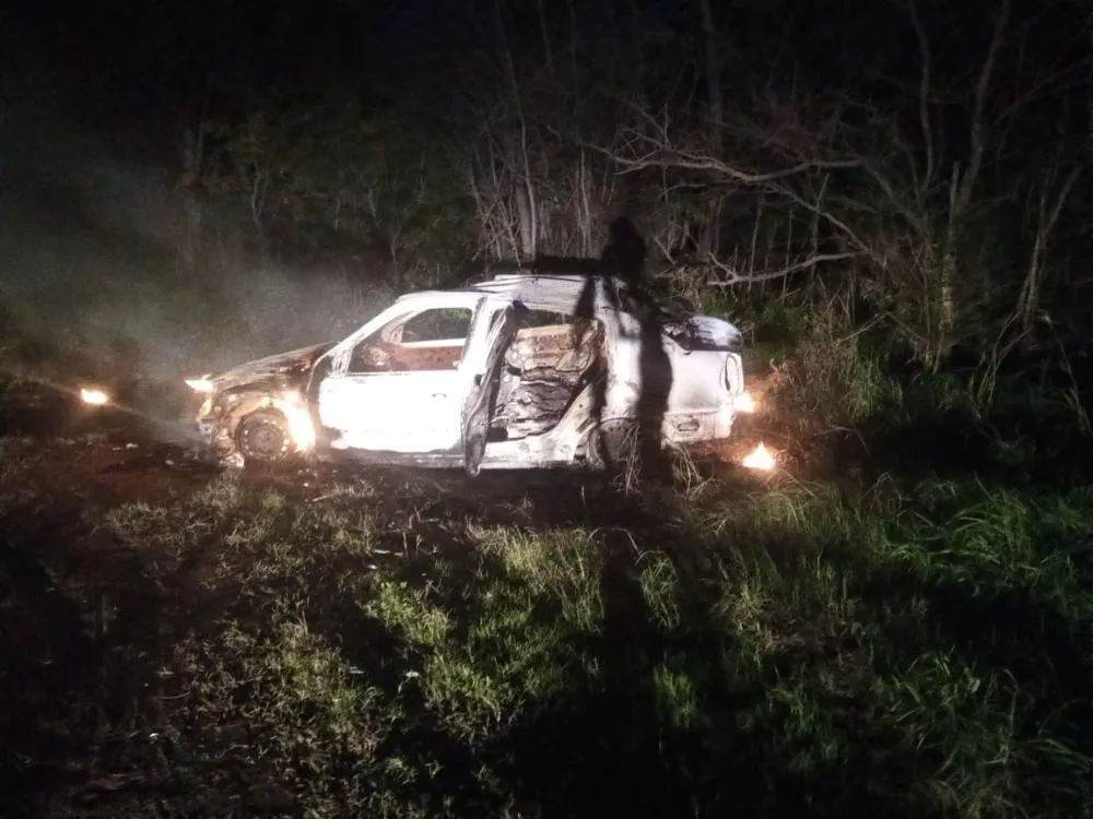 auto incendiado
