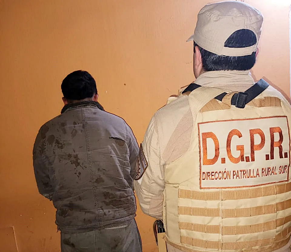 ARMA LIMADA DETENIDO HUINCA 1