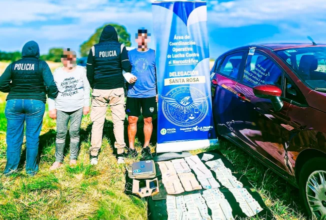 secuestro de cocaína