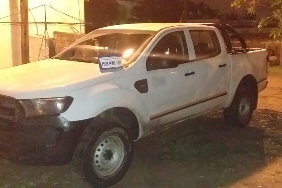 camioneta ranger secuestrada