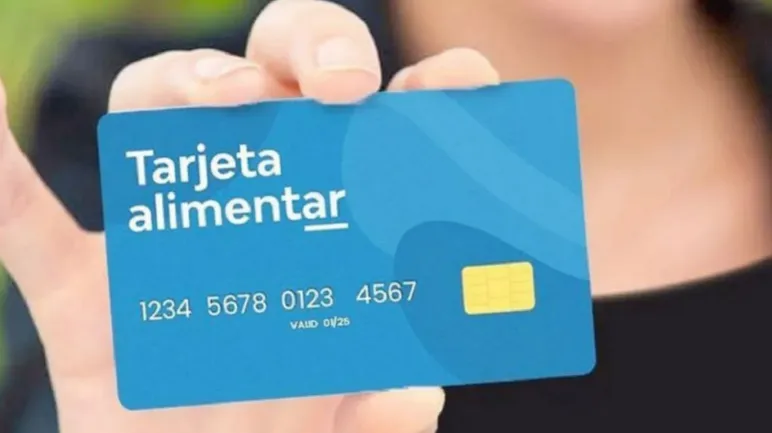 Tarjeta alimentar