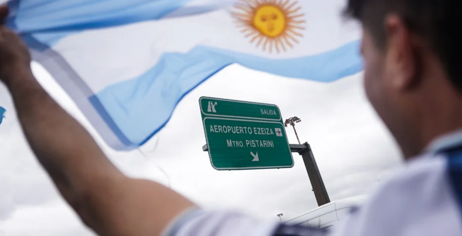 LLEGADA ARGENTINA