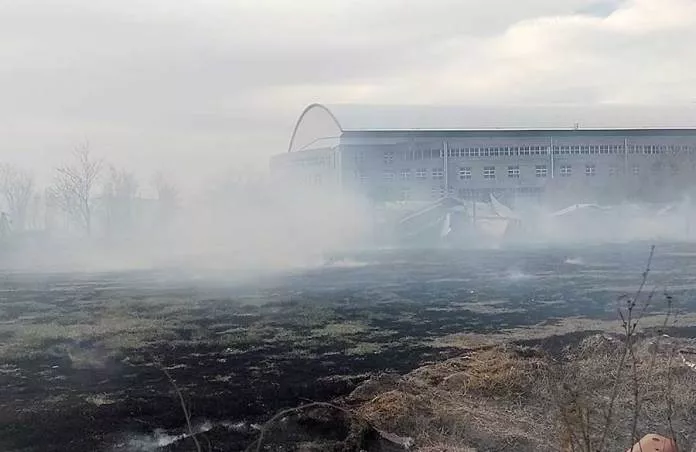 Incendio Megaestadio 3