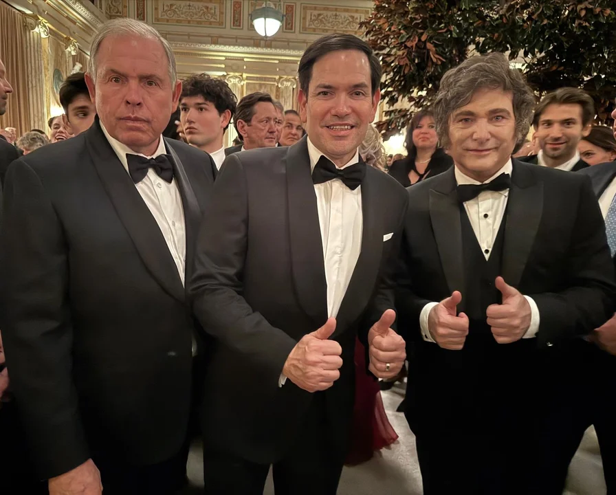 Javier Milei y Marco Rubio