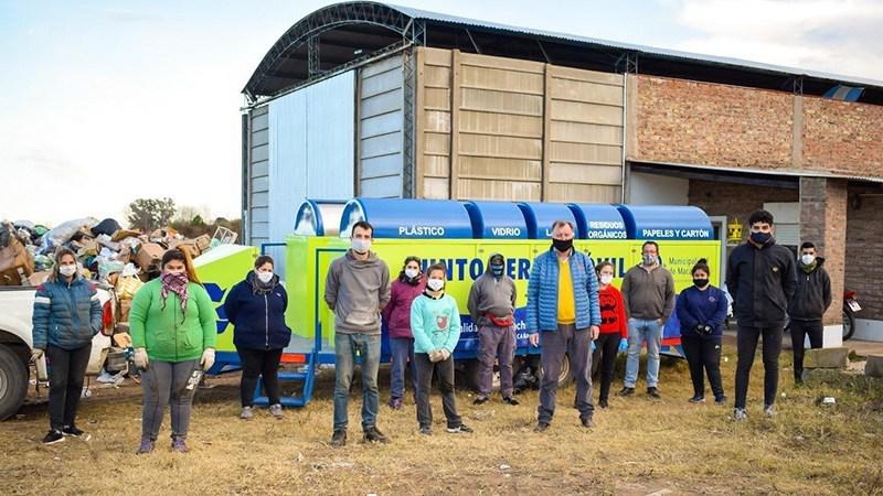 Separan-y-reciclan-los-residuos-en-Macachín