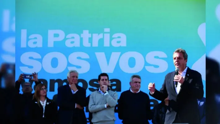 Sergio Massa en San Juan