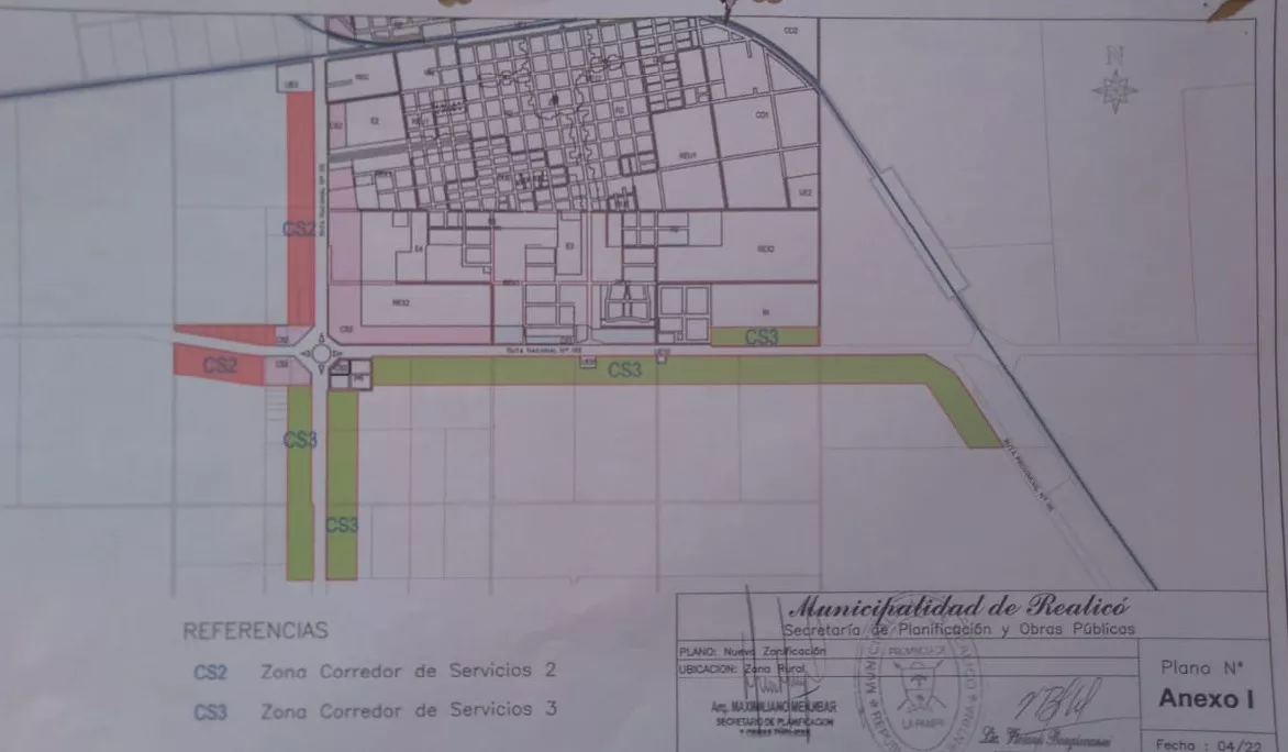 Corredor de Servicios ampliación