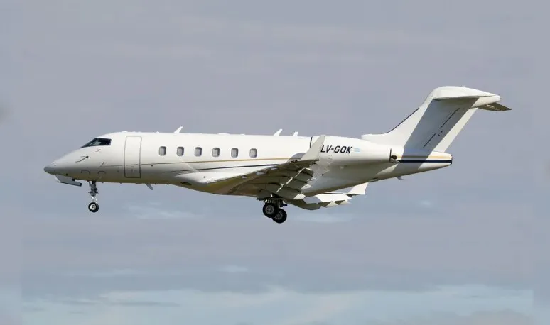 el avión siniestrado