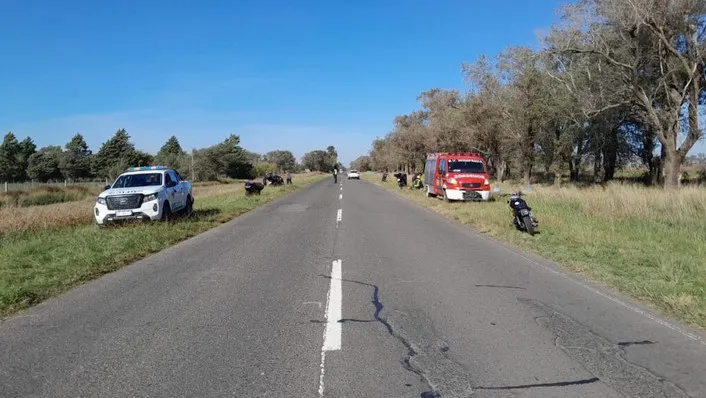 choque de motos winifreda