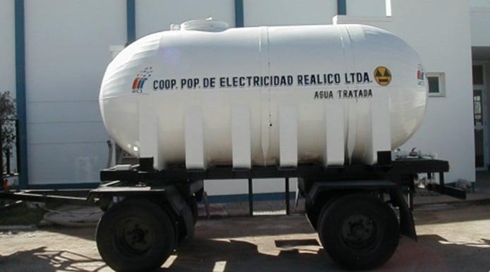Agua tratada reparto