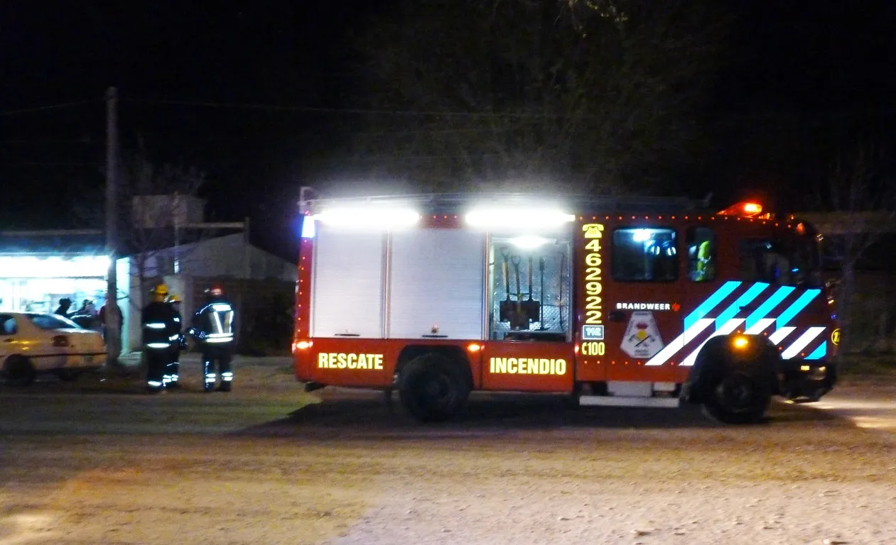 incendio realicó bomberos 3 FILE