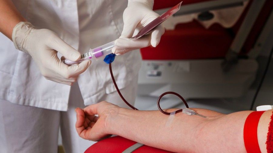 donación de sangre