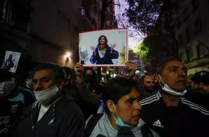 Cristina marcha