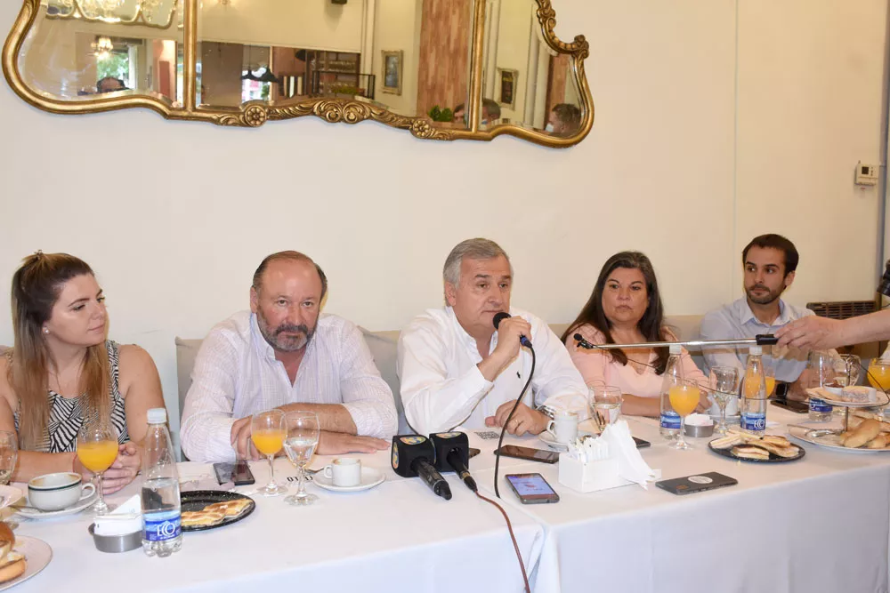 Gerardo Morales en La Pampa