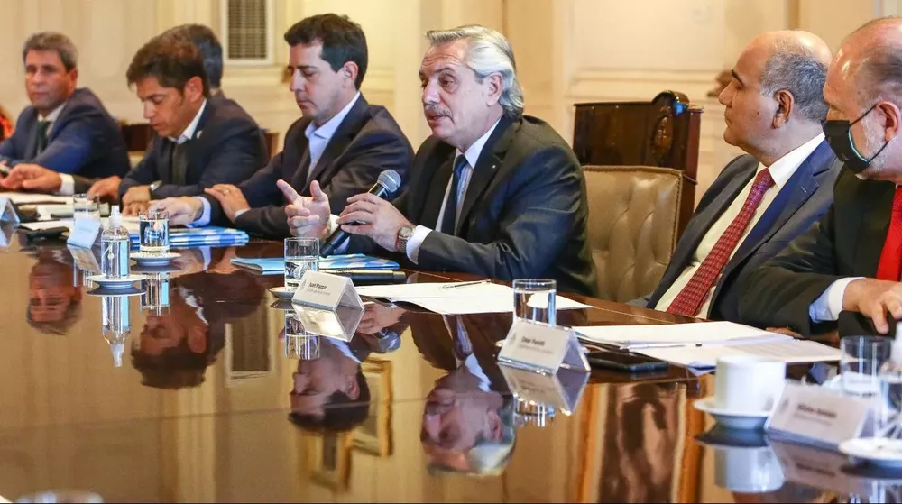 alberto fernandez y gobernadores reunion