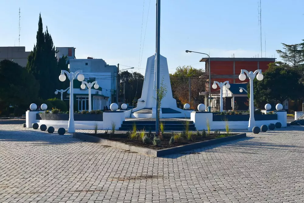 adoquinado plaza Realicó
