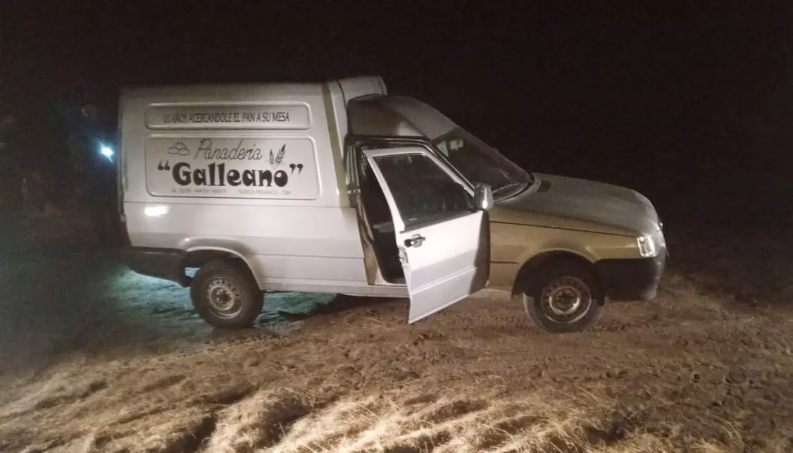 camioneta robada panadero