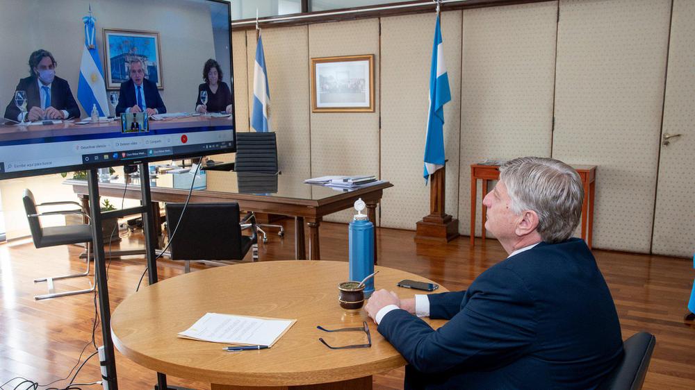 ziliotto con el presidente