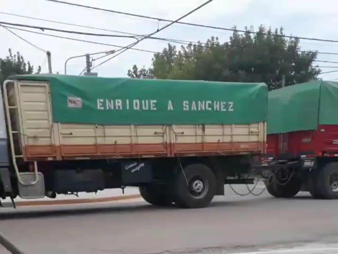 lonas robadas Sánchez
