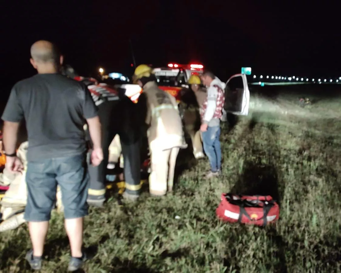 motociclistas accidentados