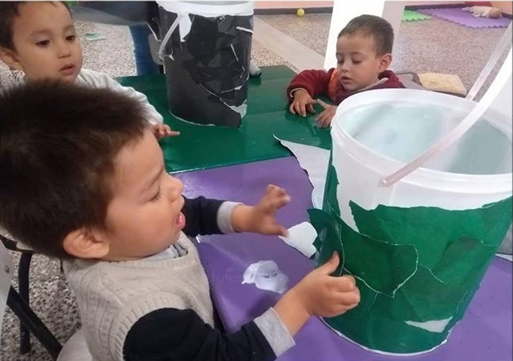 jARDIN CON RESIDUOS