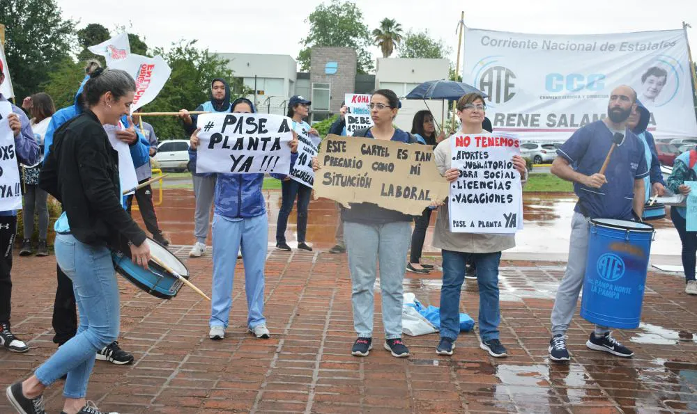 protesta monotributistas de Realicó